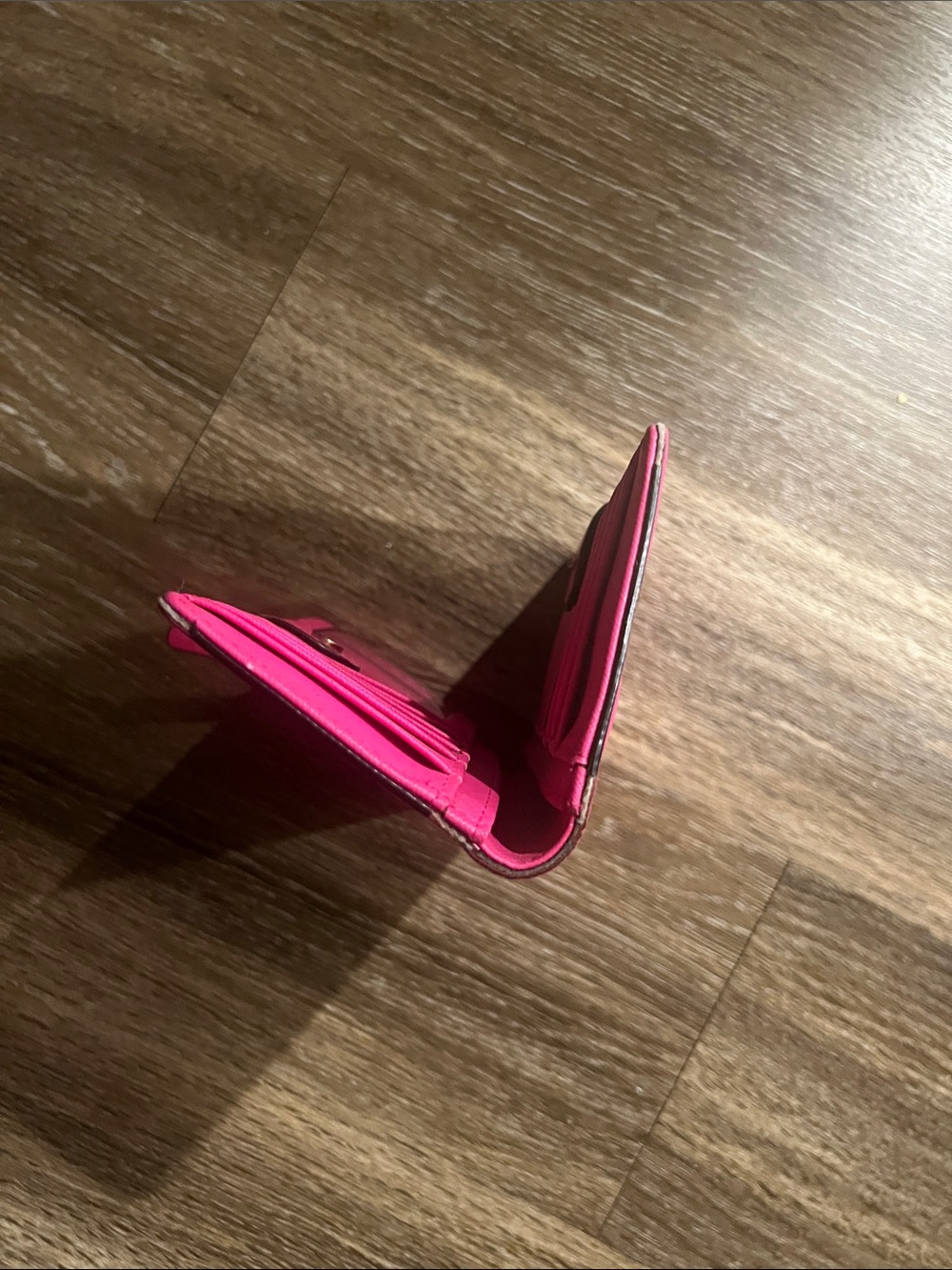 kate spade hot pink zip-around continental wallet - Picture 5 of 5